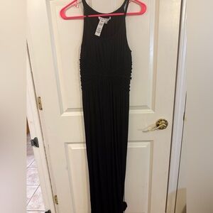 Max Studio Black Sleeveless Maxi Dress
